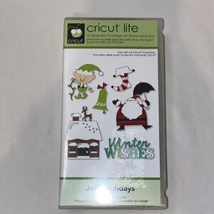 Cricut Lite Jolly Holidays cartridge preowned 2010